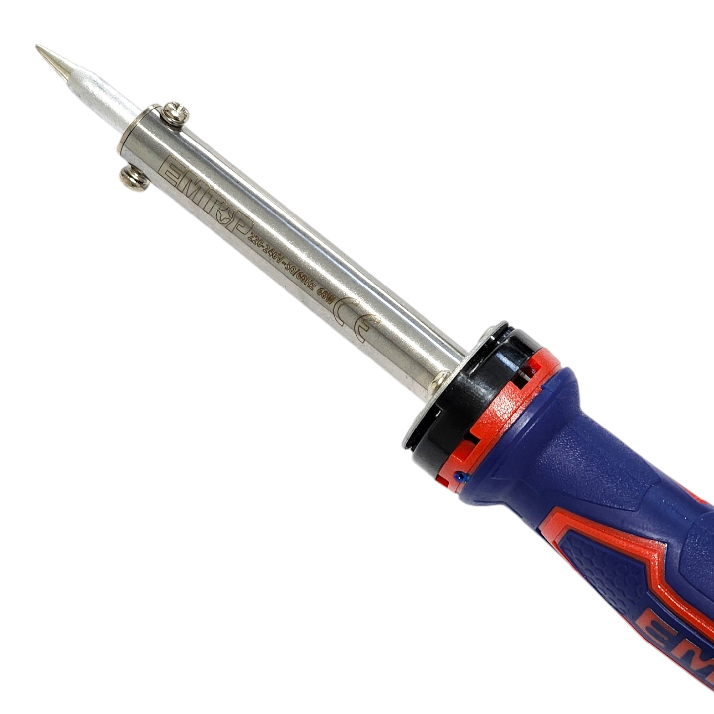 Soldador Eléctrico Cautín de Punta Recta 60W Emtop 4