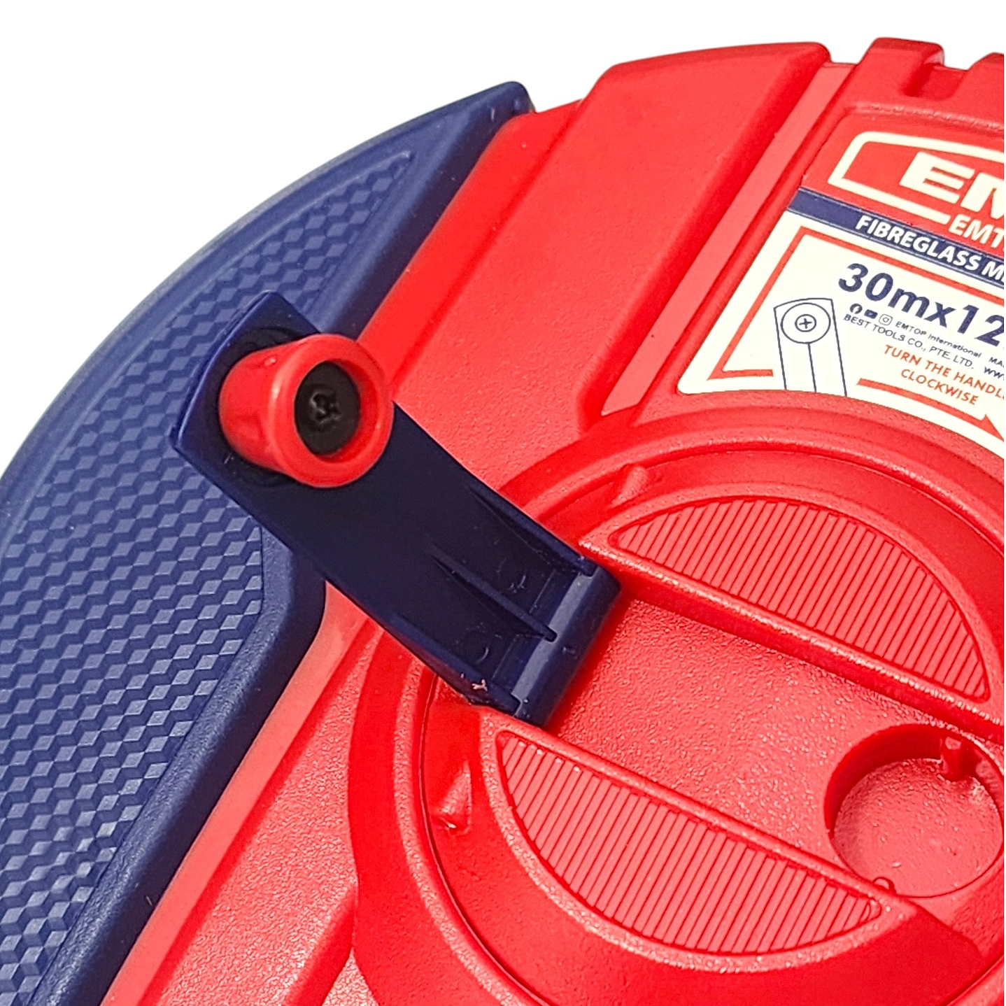 Cinta Métrica Fibra de Vidrio 30mt x 12.5mm Emtop EMTP83001 5