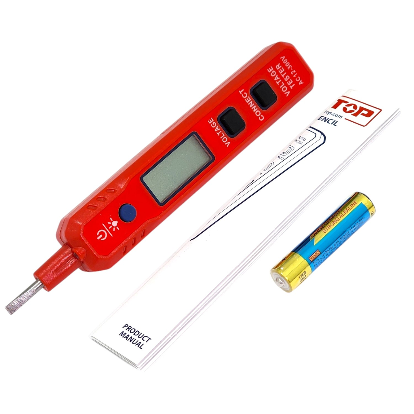 Probador Tester Digital Lapiz 12-300V EMTOP ETPL30021 6