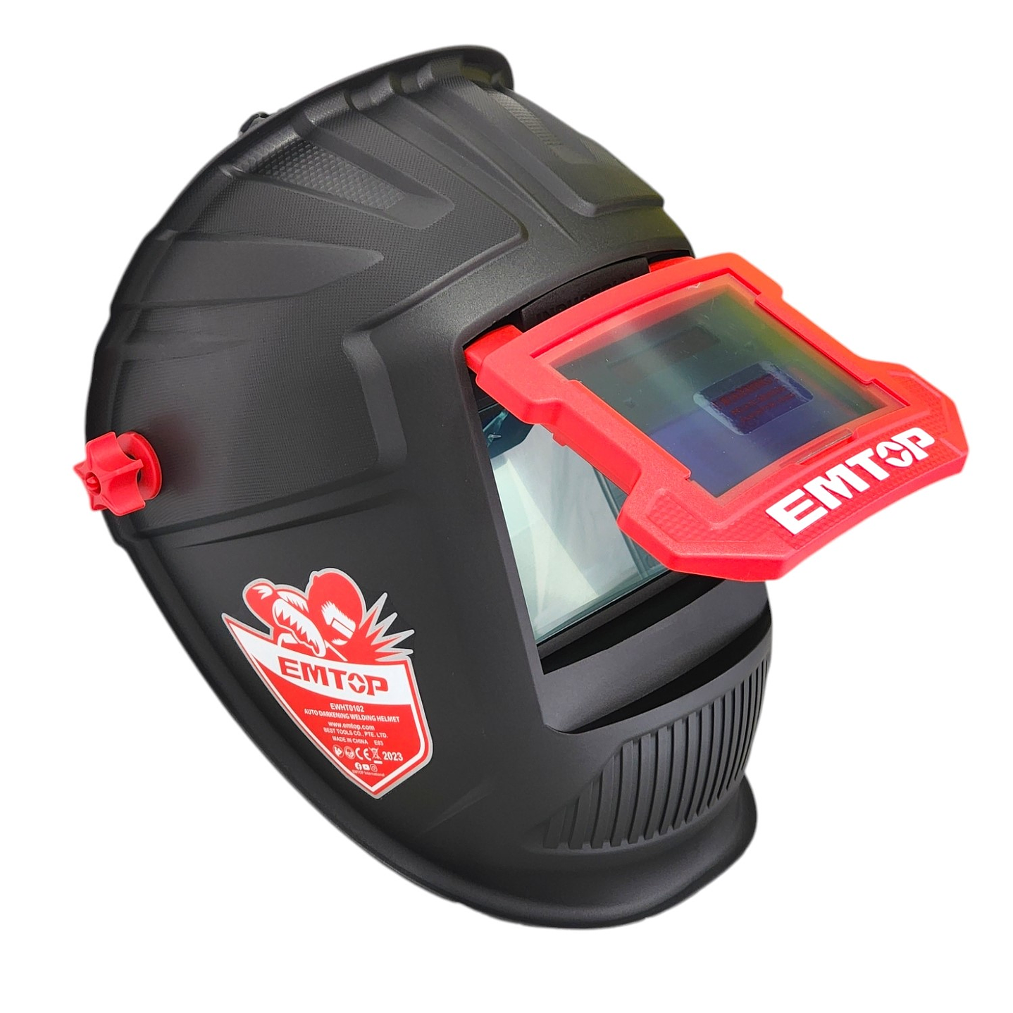 Mascara Casco Soldar Oscurecimiento Automático 90x35mm Emtop 4