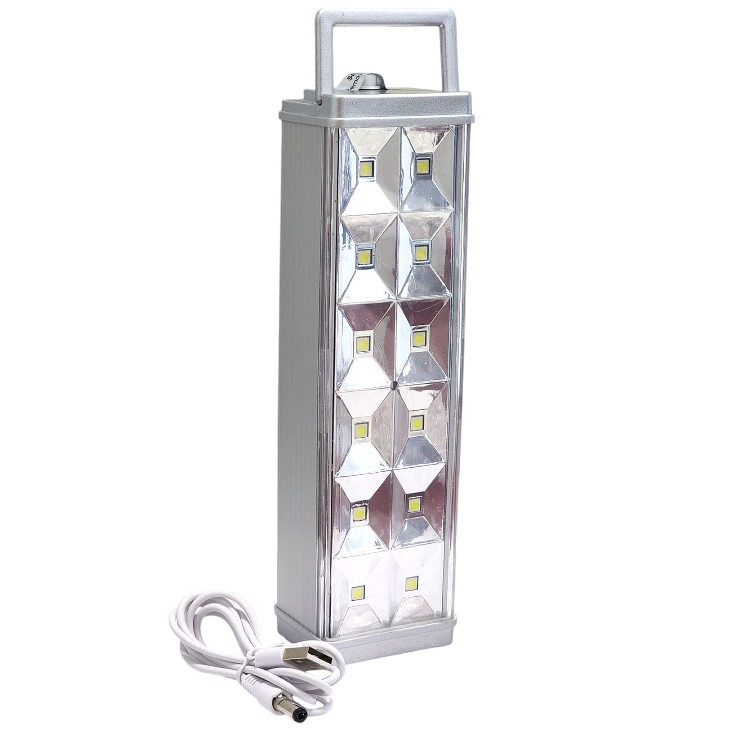Lámpara De Emergencia 12 Led 3w Macrotel MS3305H 6