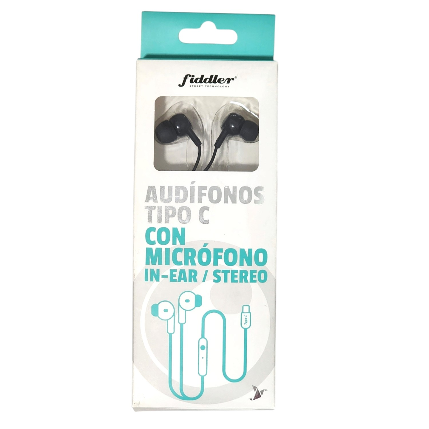Audifonos In- Ear Stereo Cable Tipo C con Micrófono Fiddler 5