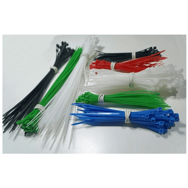 Amarras Plásticas Multiuso 300 unds Colores Macrotel MP300 3