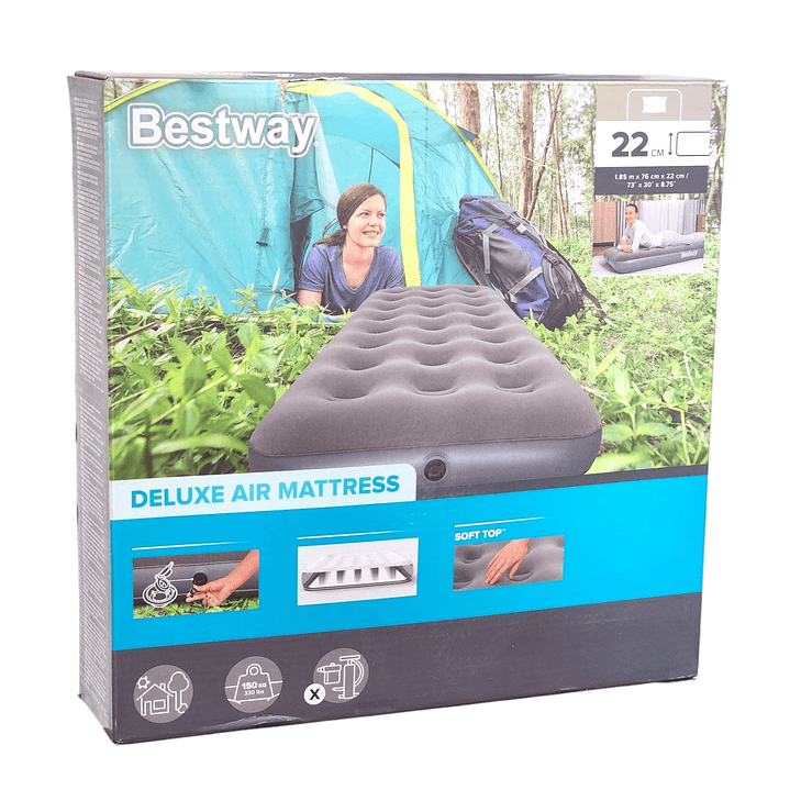 Colchón Inflable Individual 1 plaza 1.85m Bestway 671FE 5