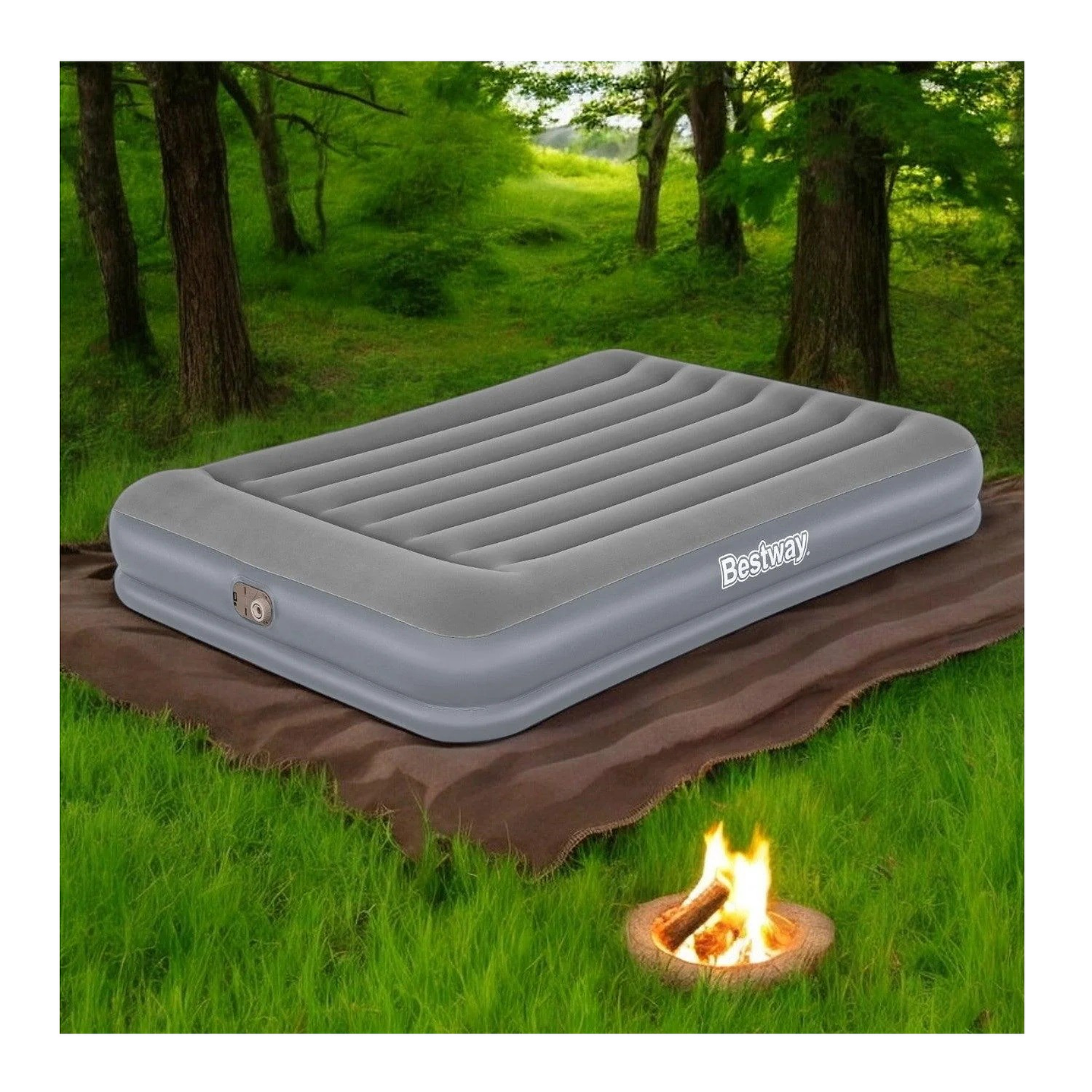 Colchón Inflable Eléctrico Queen 2.03mt Bestway 671FG 3