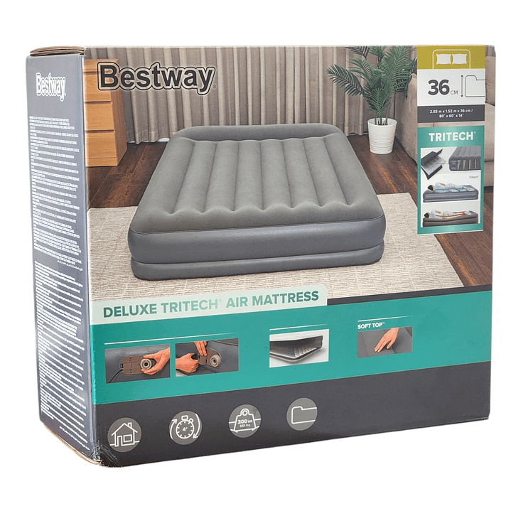 Colchón Inflable Eléctrico Queen 2.03mt Bestway 671FG 6