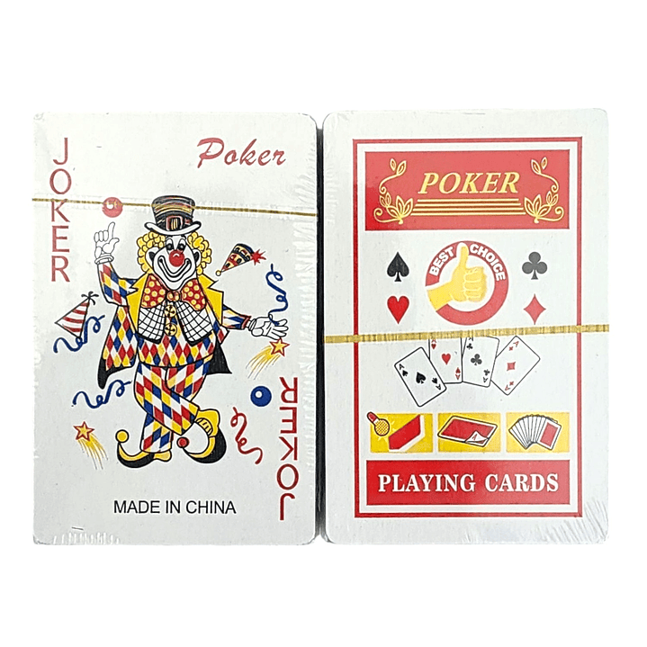 Set 2 Juegos de Cartas Póker y Naipes Clásico 11230 1