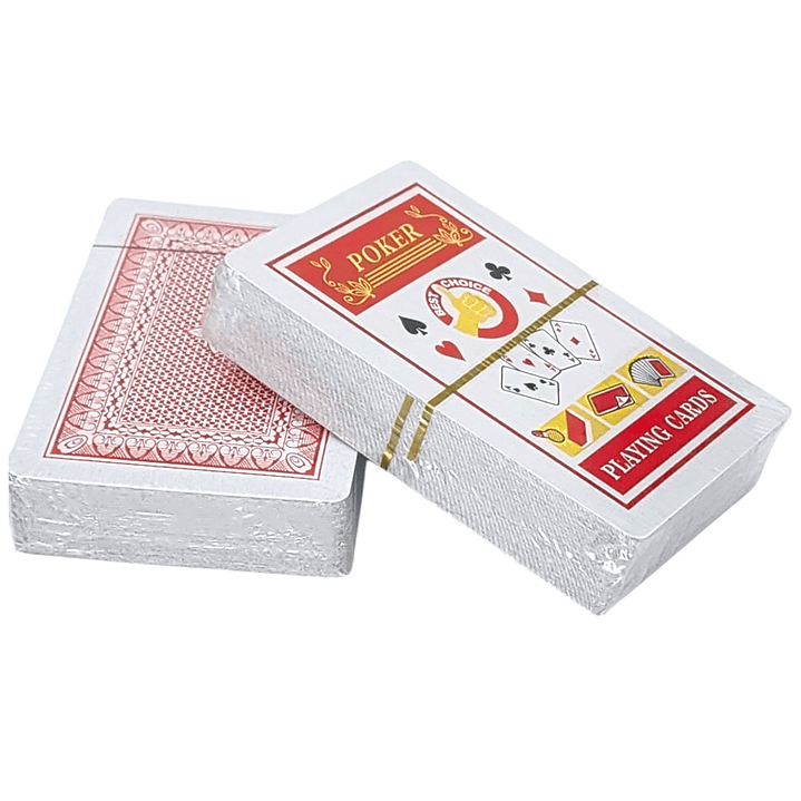 Set 2 Juegos de Cartas Póker y Naipes Clásico 11230 4