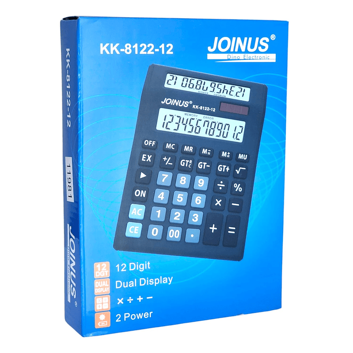 Calculadora KK-8122-12 Doble Pantalla 12 Dígitos 11981 5