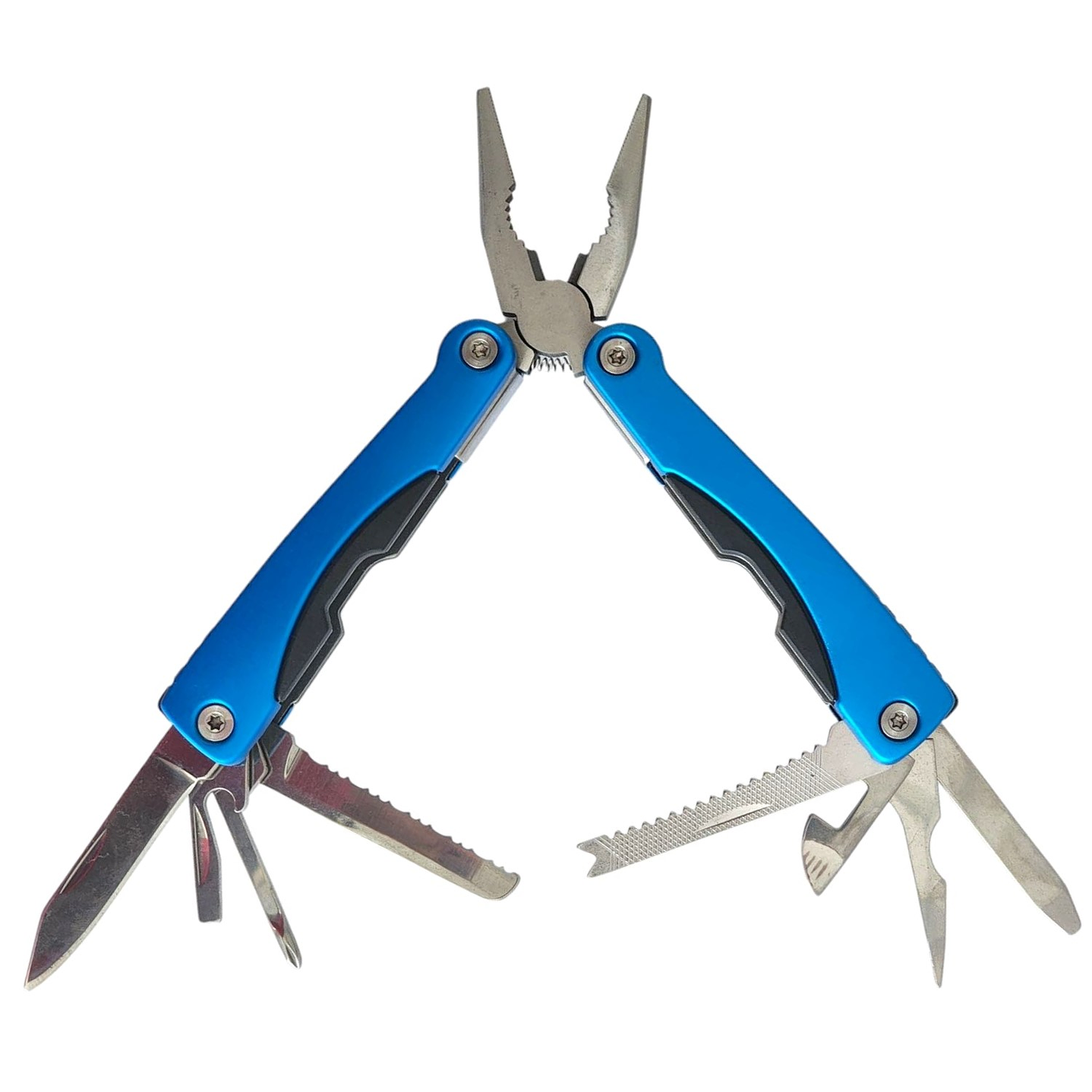 Alicate de Bolsillo Multiherramienta 9 en 1 Azul 13043 2