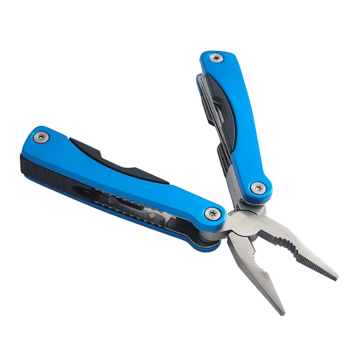Alicate de Bolsillo Multiherramienta 9 en 1 Azul 13043 7