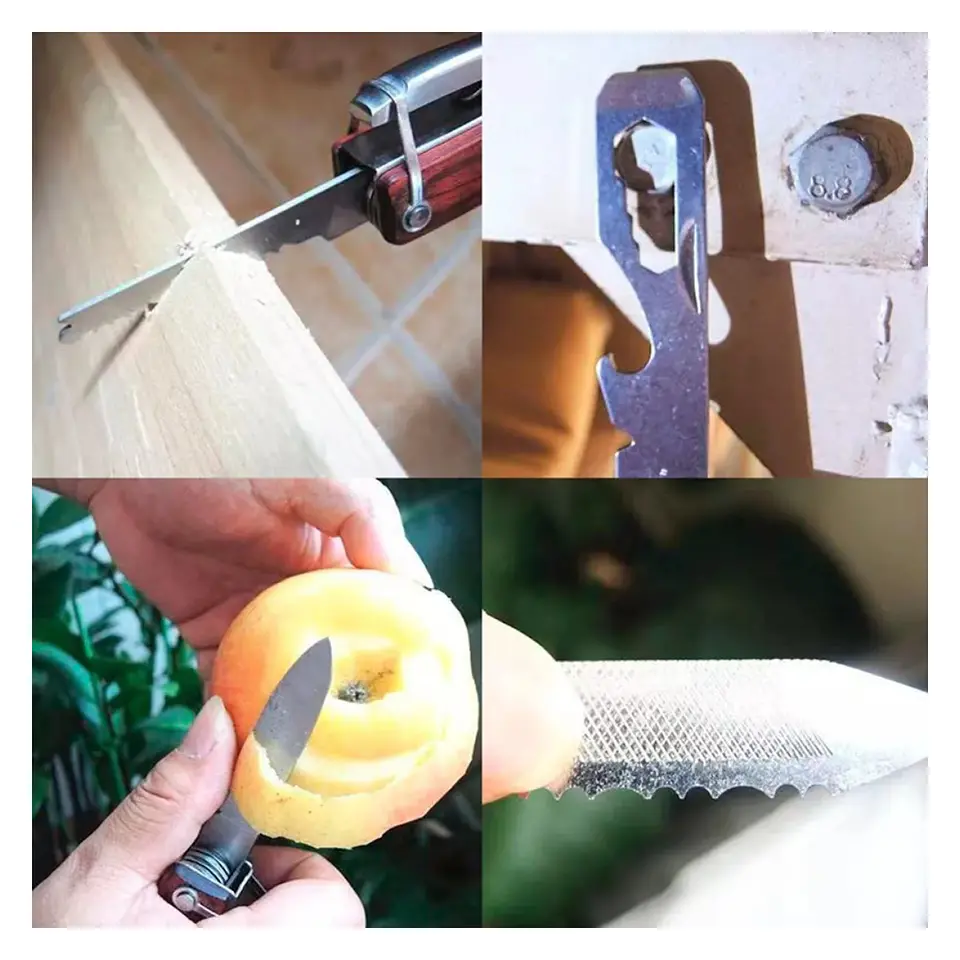 Martillo Alicate Herramienta Multifuncional Acero Inox 13357 3