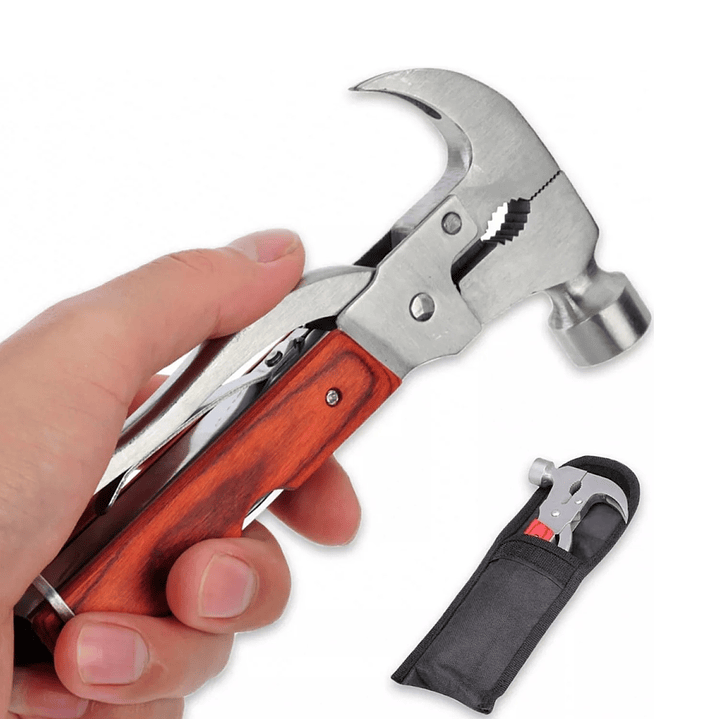 Martillo Alicate Herramienta Multifuncional Acero Inox 13357 4