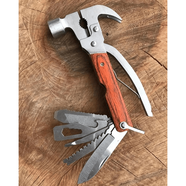 Martillo Alicate Herramienta Multifuncional Acero Inox 13357 5