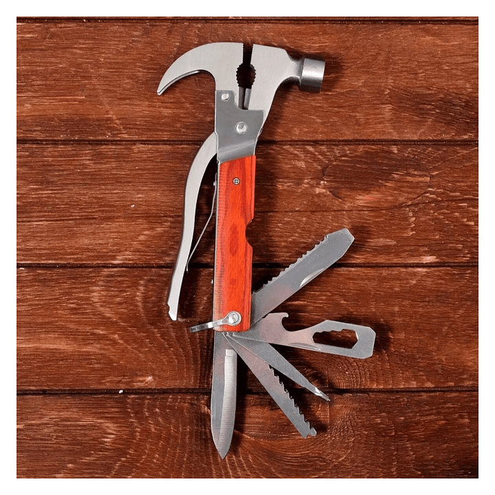 Martillo Alicate Herramienta Multifuncional Acero Inox 13357 6