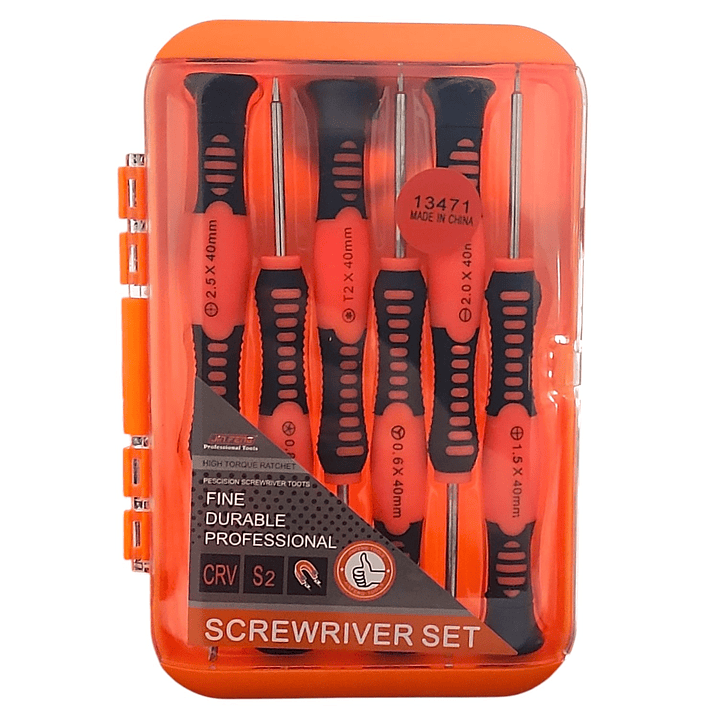 Set de 6 Destornilladores de Precisión 13471 1