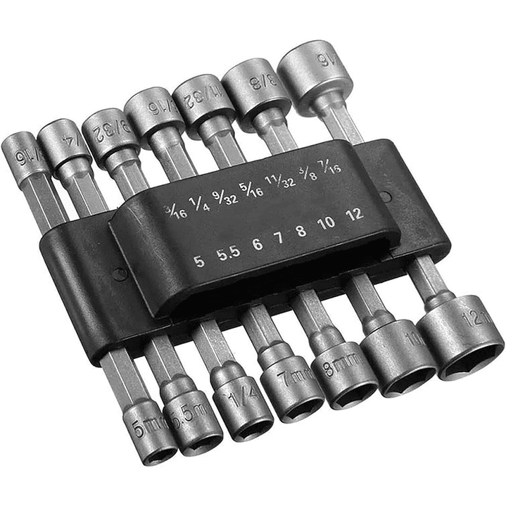 Set 14 Pzas Llave Adaptadora Hexagonal 13472 2