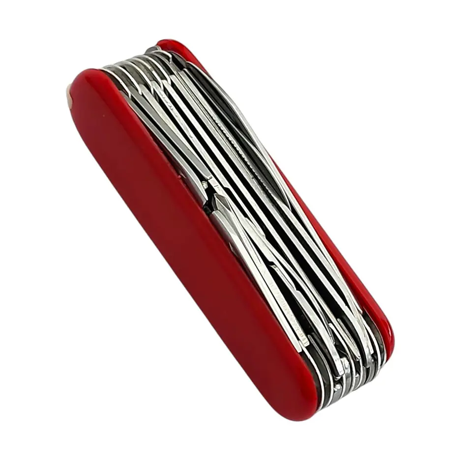 Navaja Multiusos Color Rojo 15 en 1 para Camping 13506 6