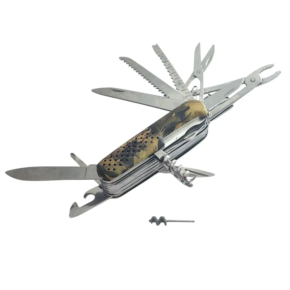 Navaja Multiusos Militar 15 en 1 Camuflado 13507 3