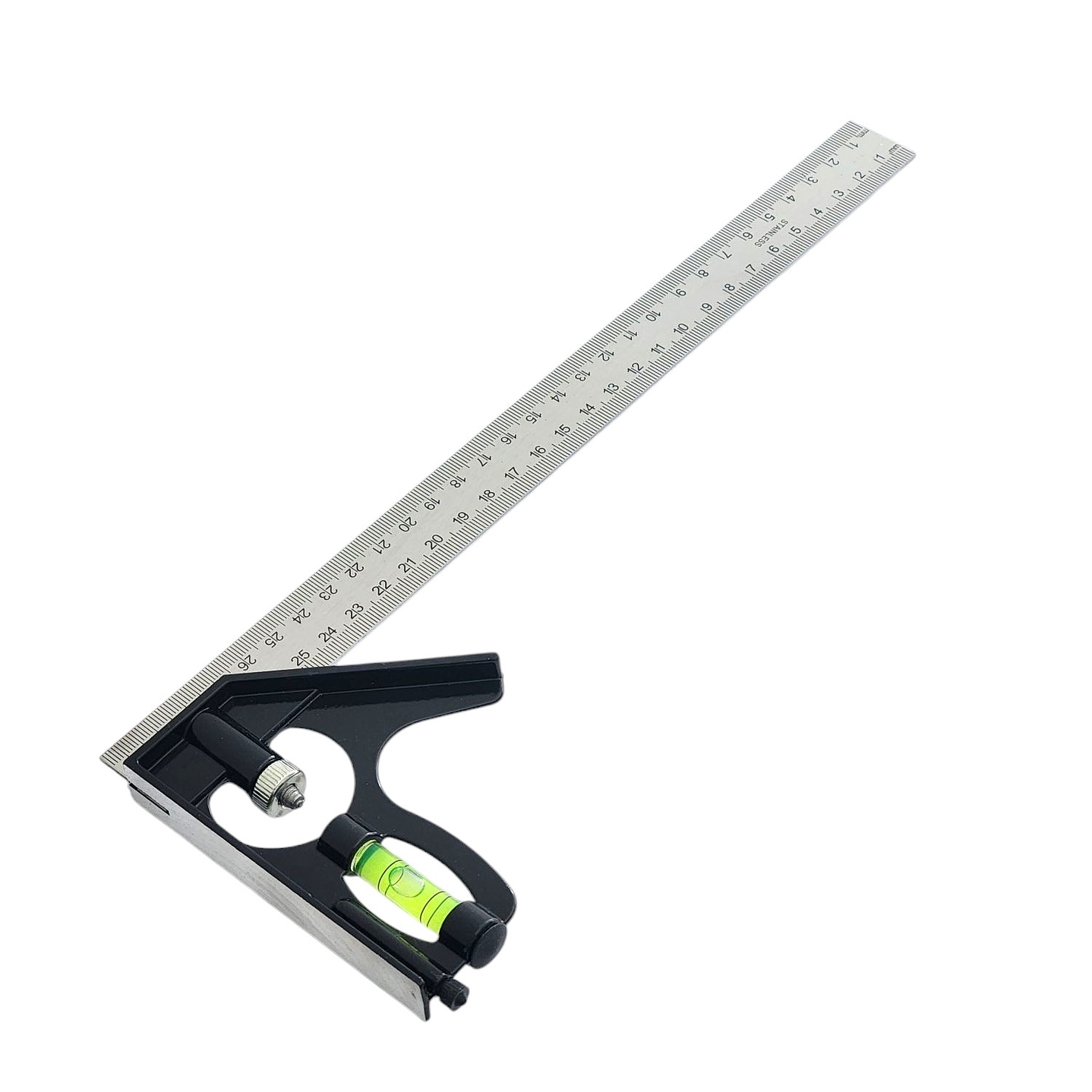 Regla Angular de Acero Inoxidable 300mm 13617 1