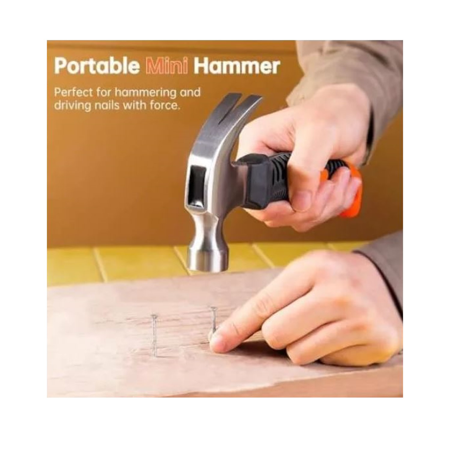 Mini Martillo Garra Martillo De Uña Mango De Goma 13681 7