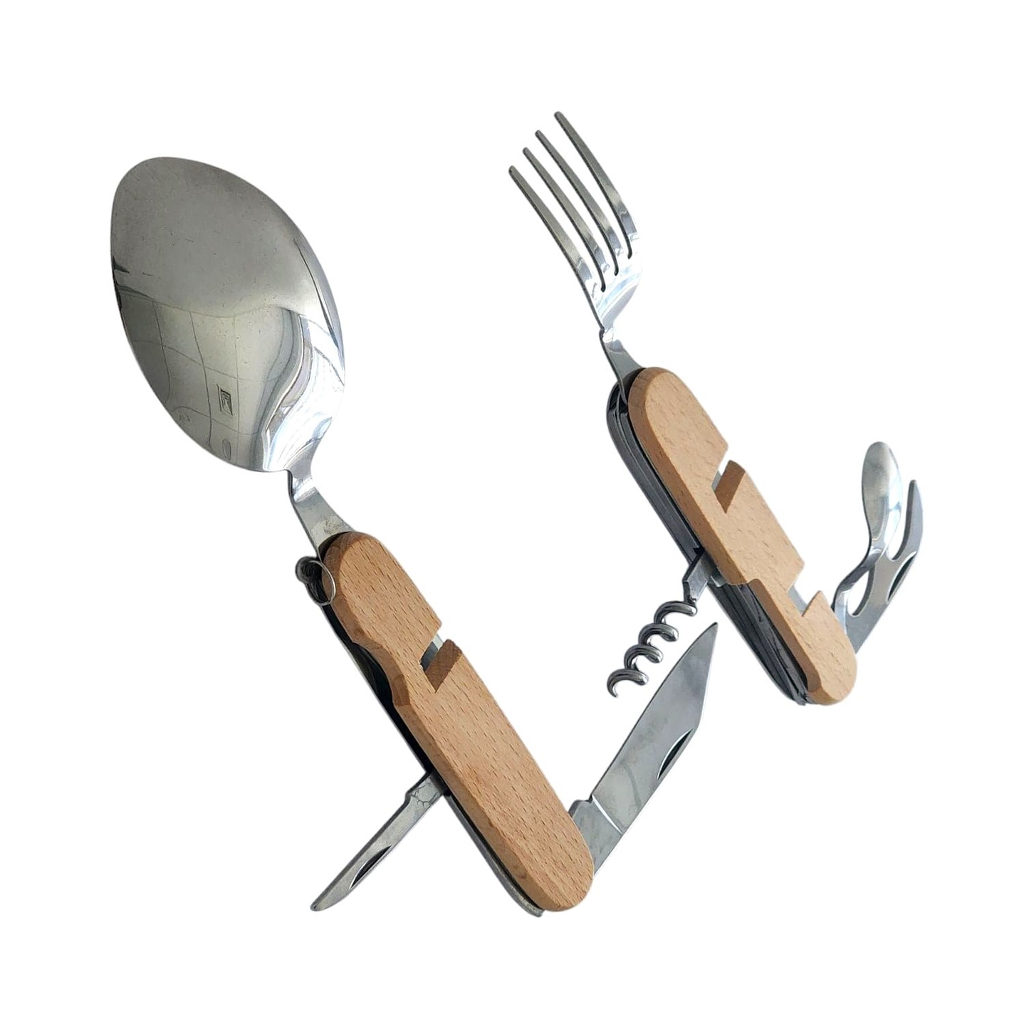 Set de Cubiertos Separables para Camping 7 Funciones 16373 4