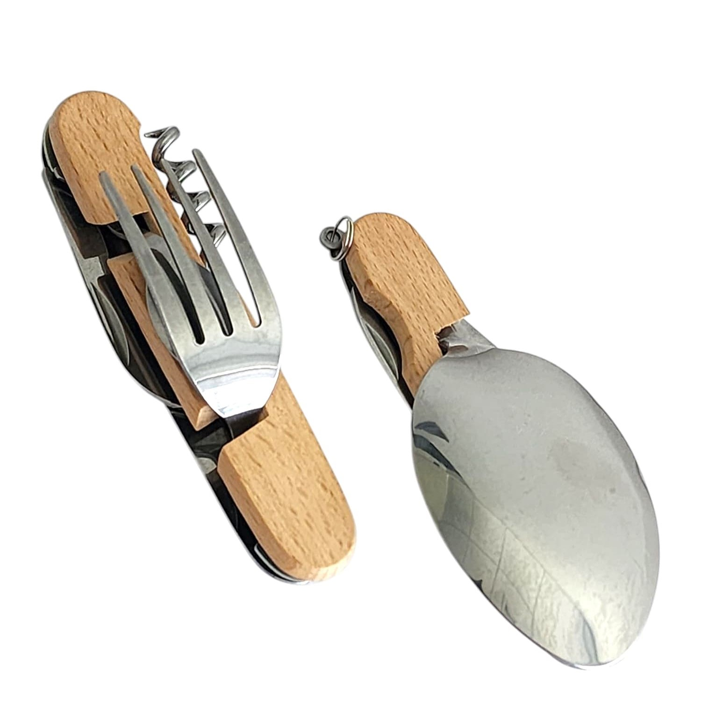 Set de Cubiertos Separables para Camping 7 Funciones 16373 5