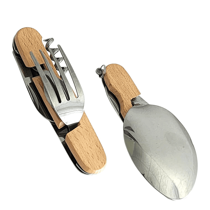 Set de Cubiertos Separables para Camping 7 Funciones 16373 5