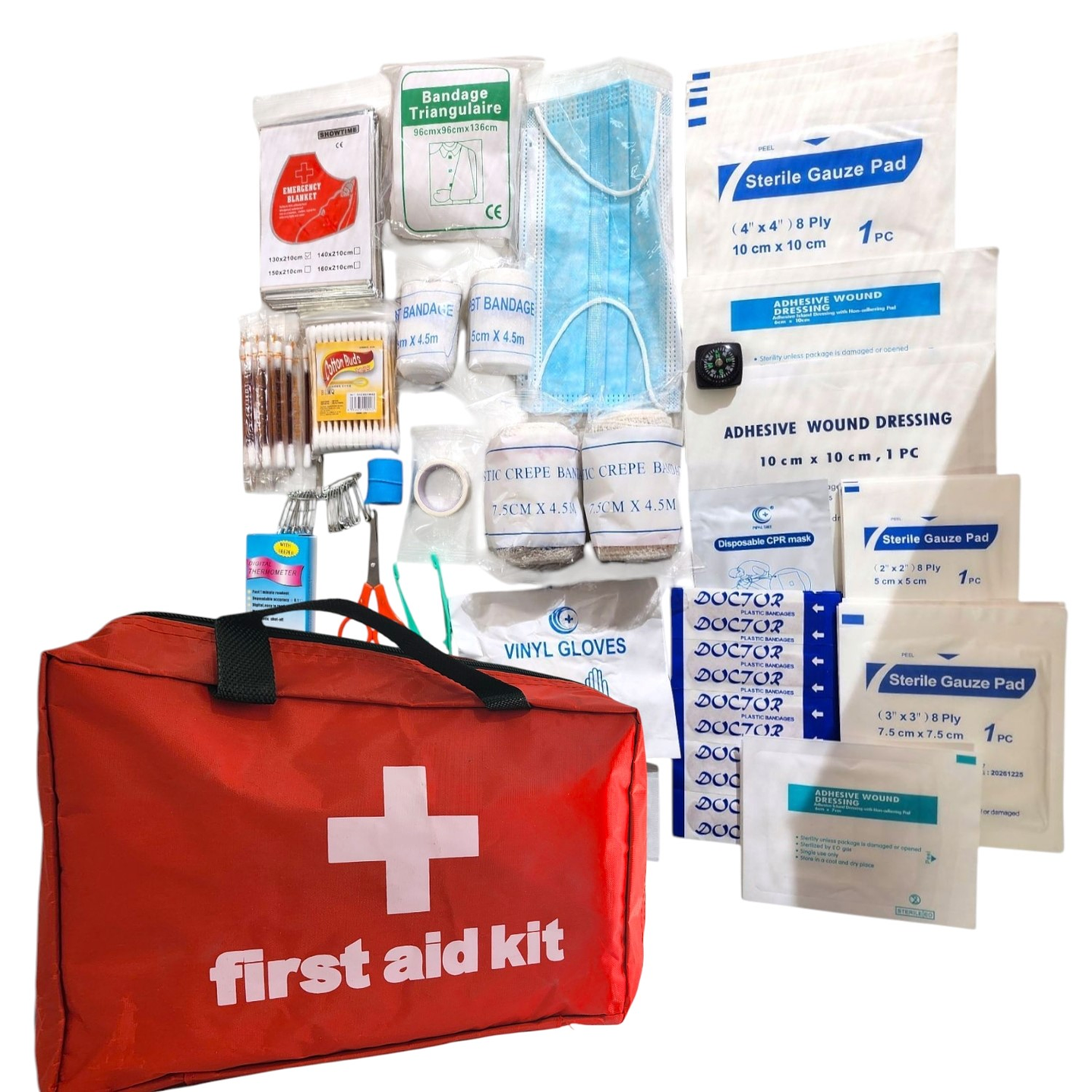 Kit de Emergencia Bolso Botiquín Primeros Auxilios 16481 1