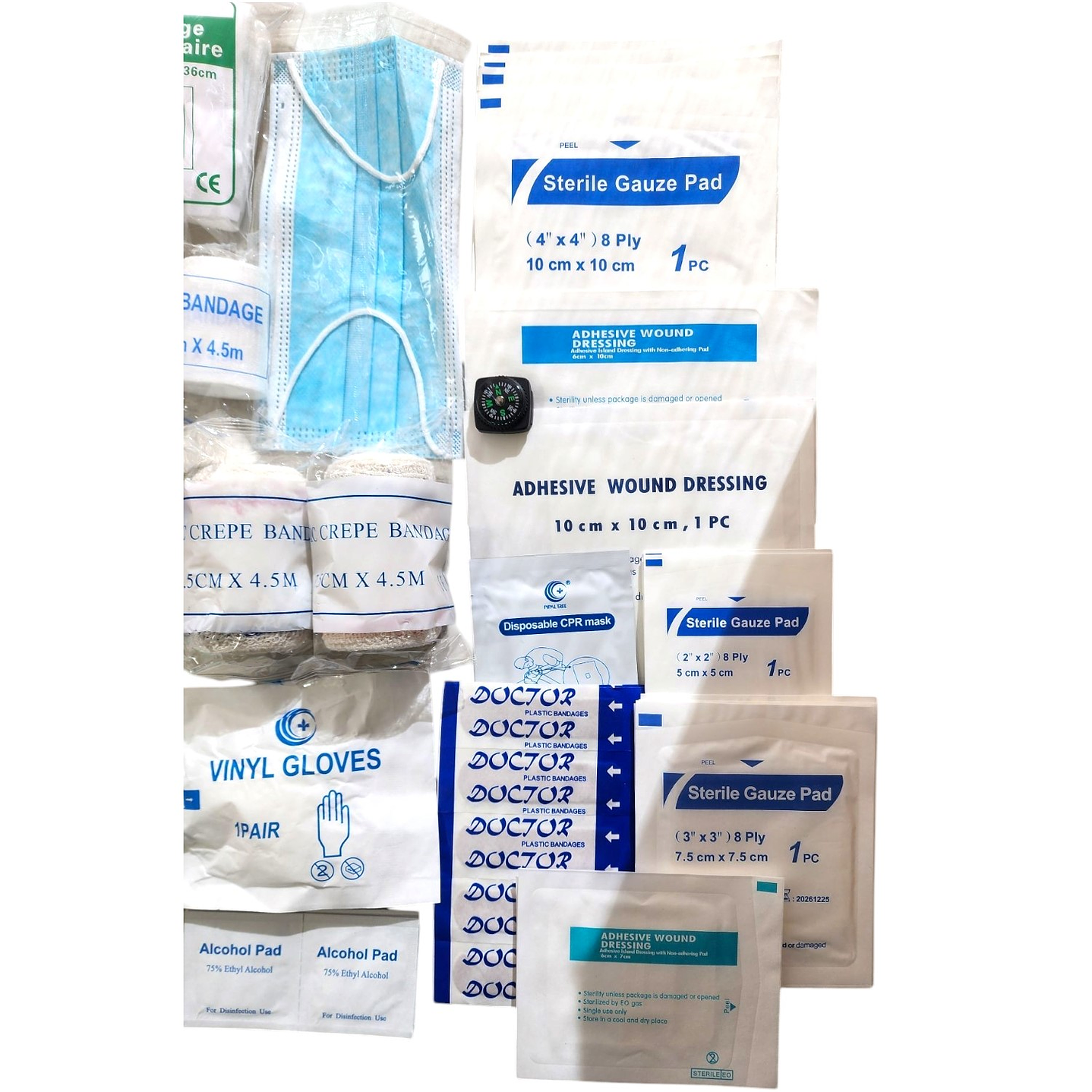 Kit de Emergencia Bolso Botiquín Primeros Auxilios 16481 4