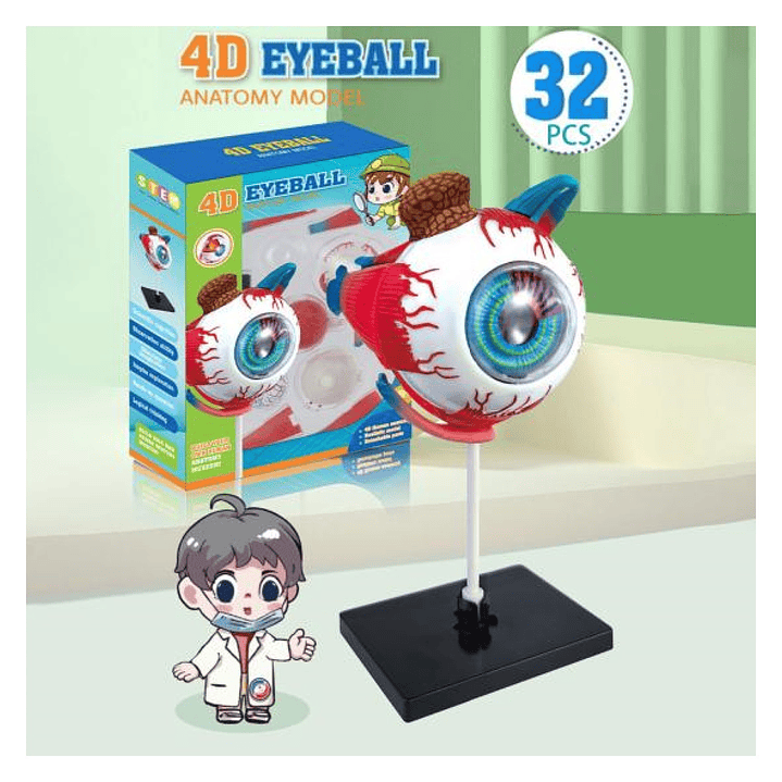 Ojo 4d Rompecabeza Puzzle Armar Didáctico Educativo 55514 4