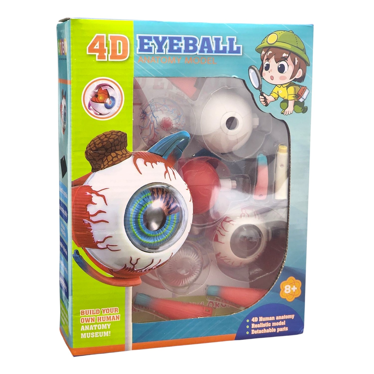 Ojo 4d Rompecabeza Puzzle Armar Didáctico Educativo 55514 6