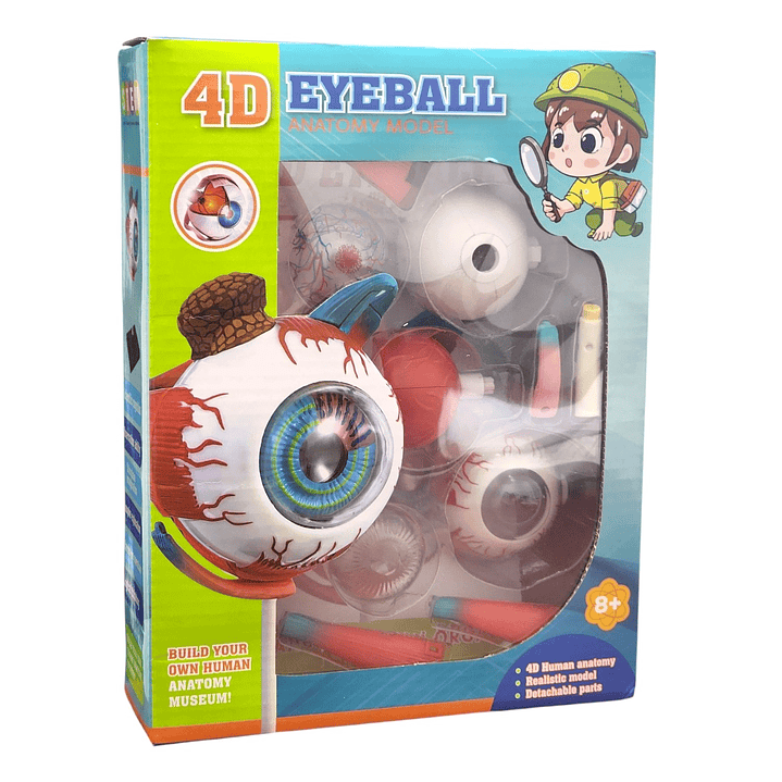 Ojo 4d Rompecabeza Puzzle Armar Didáctico Educativo 55514 6