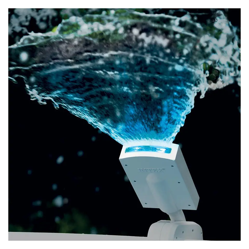 Fuente para Piscina con Luz Led Multicolor 28089 Intex 6
