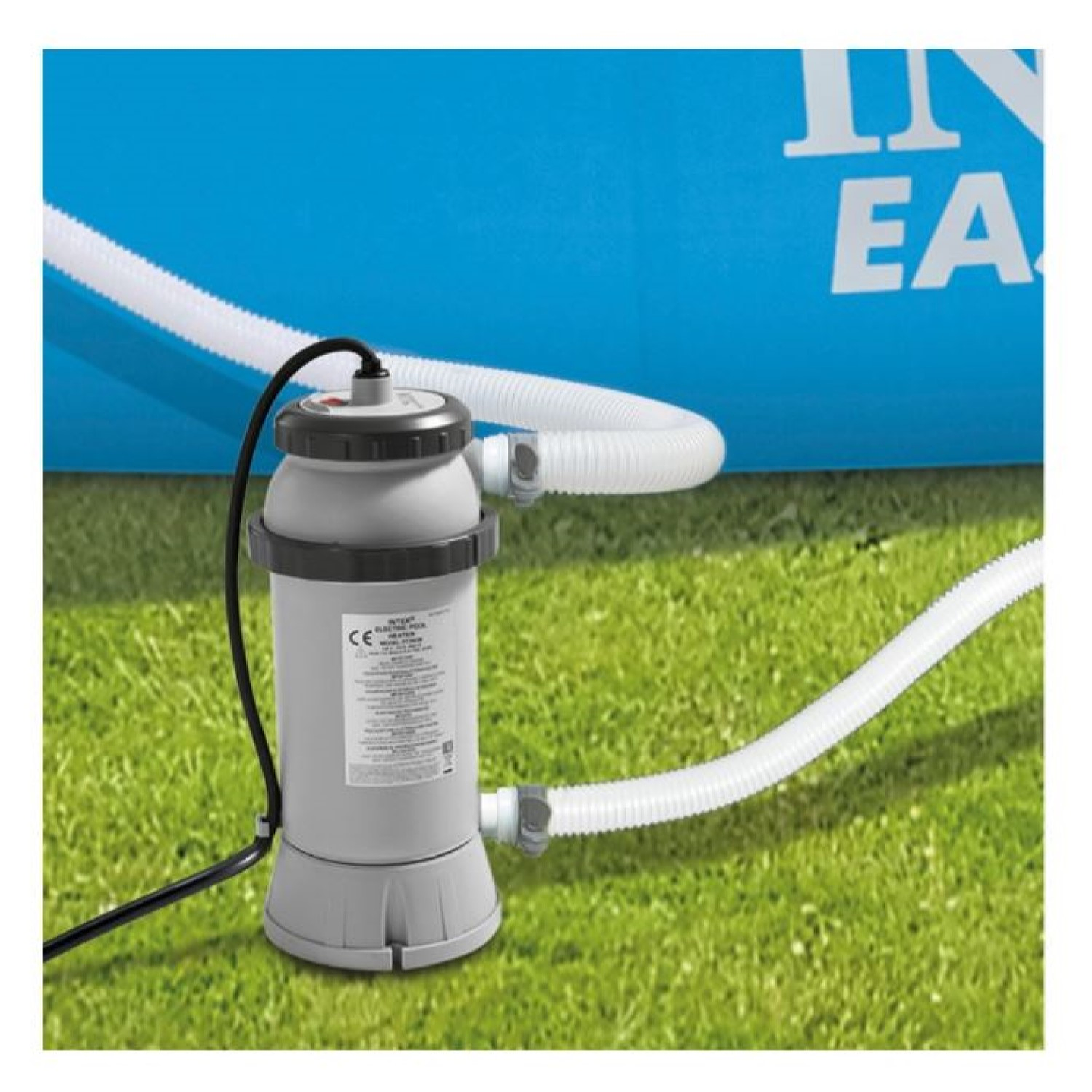 Calentador eléctrico INTEX Piscinas + Termómetro 28684 5