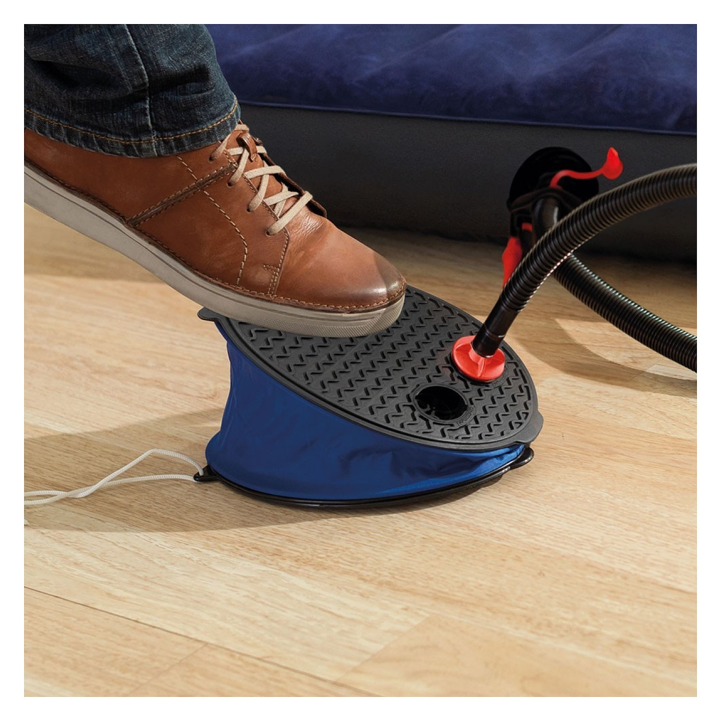 Inflador Bomba de Pie Acordeón 0.8lt intex 69611 2