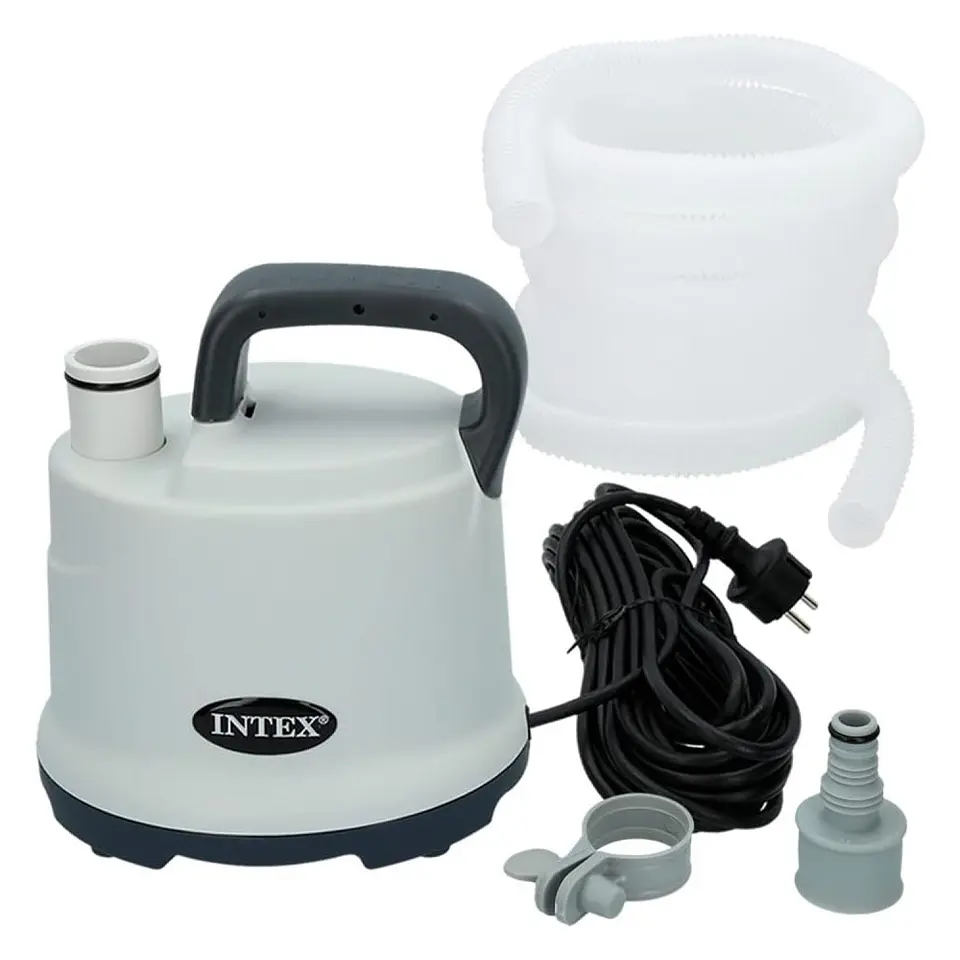 Bomba Vaciado Drenaje de Piscina Manguera 5m Intex 28606 1
