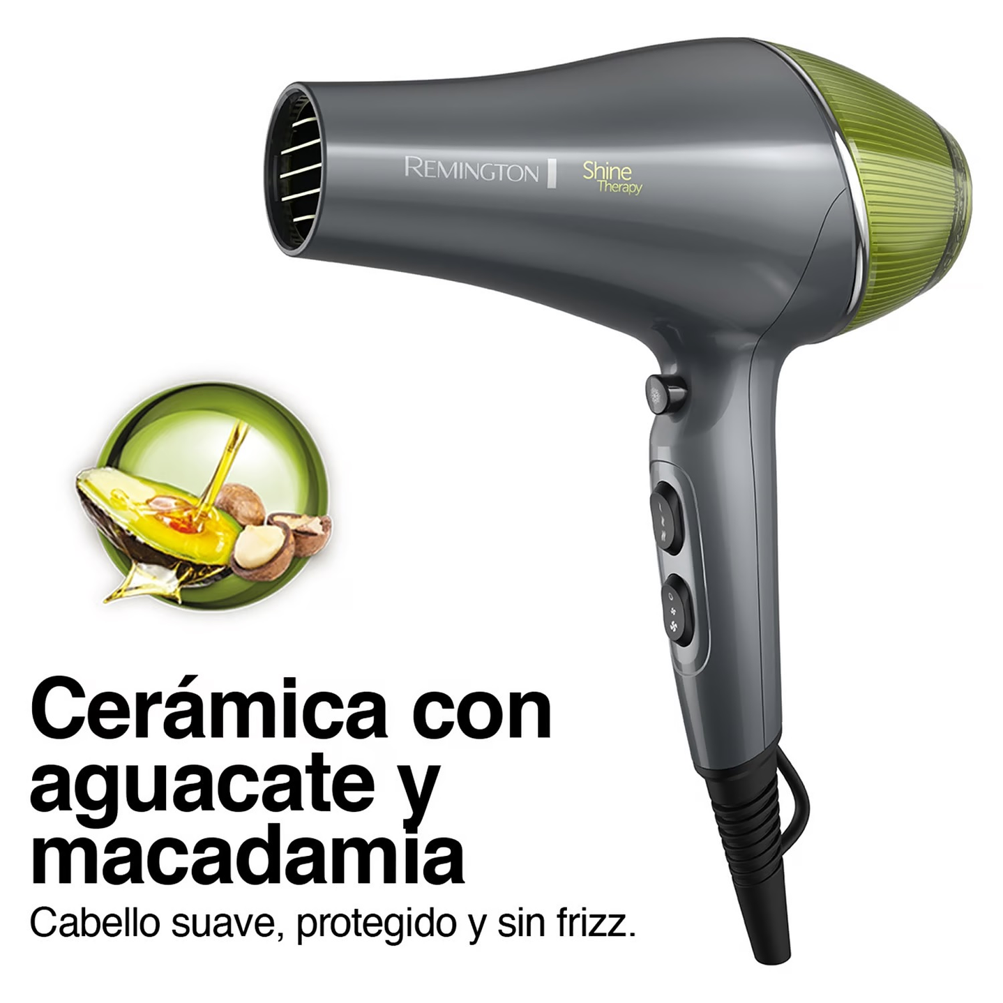 Secador De Pelo Remington Shine Therapy 240v 2200w D18a  2