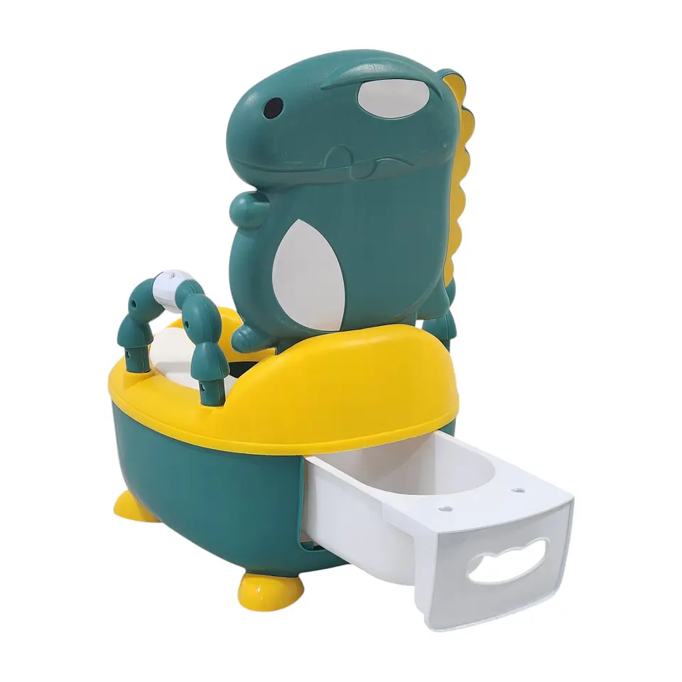 Pelela Bacinica Baño Infantil Para Niños Dinosaurio 16433 3