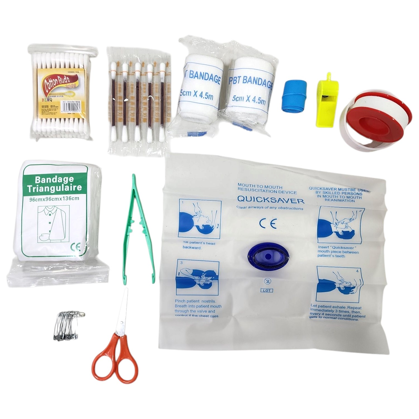 Bolso Botiquín de Primeros Auxilios + Insumos 16484 4