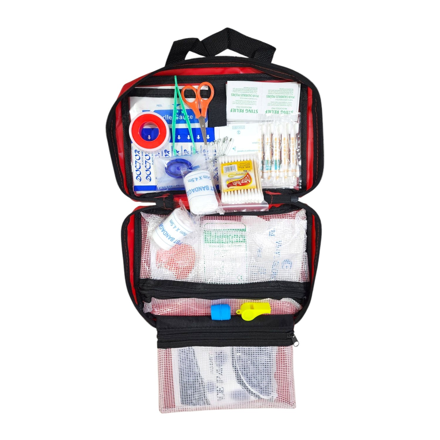 Bolso Botiquín de Primeros Auxilios + Insumos 16484 5