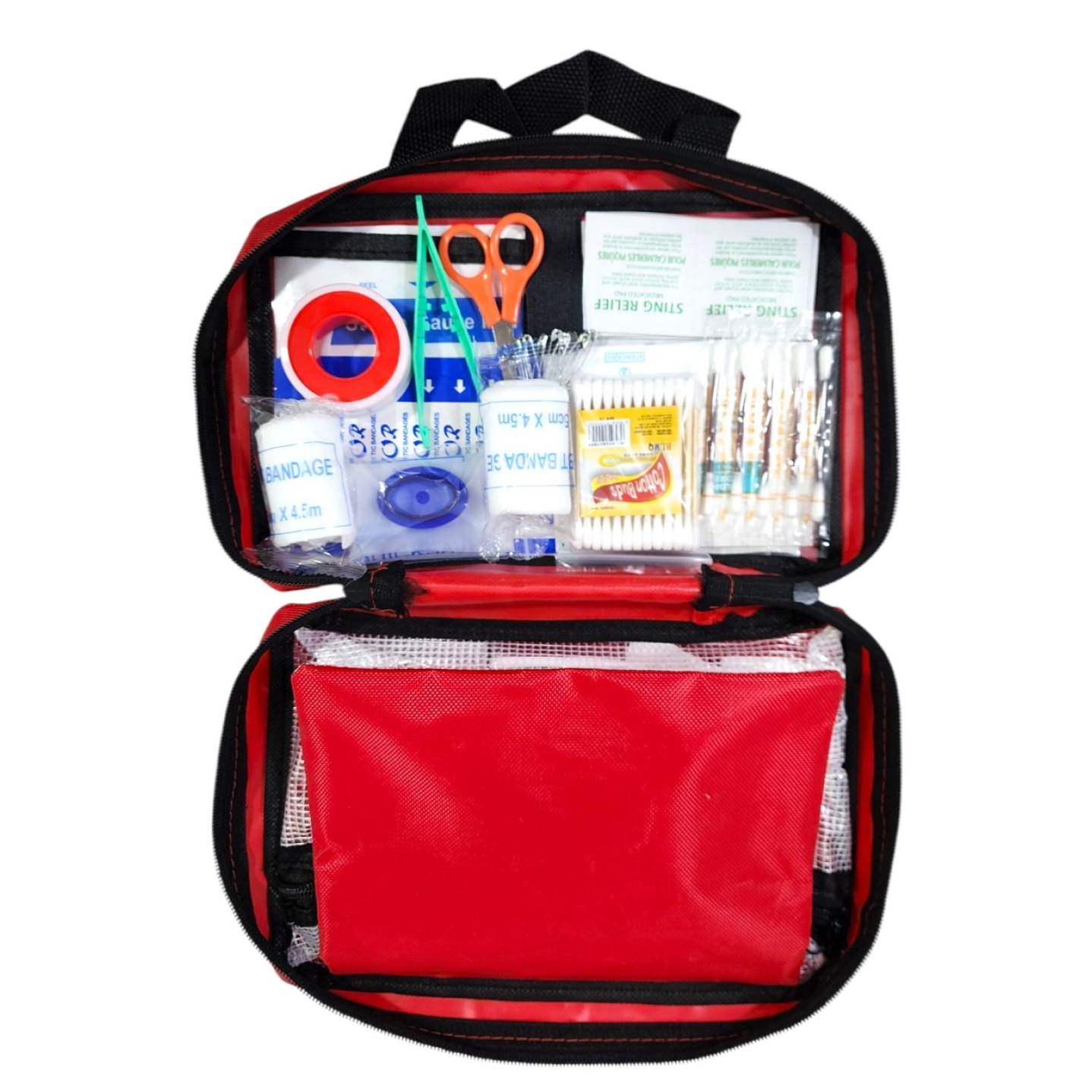 Bolso Botiquín de Primeros Auxilios + Insumos 16484 6