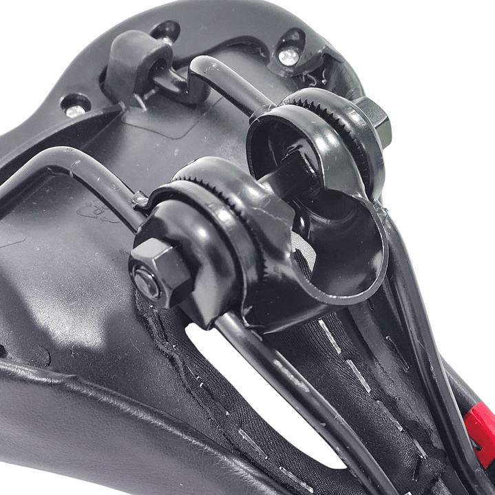 Silla Sillín Bicicleta anti prostático Universal Rojo 18221 6