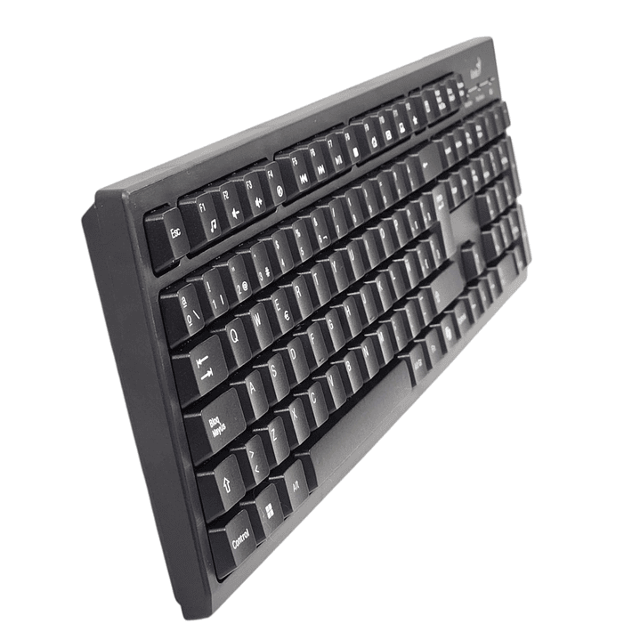 Kit Teclado y Mouse Inalámbrico KM-8101 Negro Genius 3