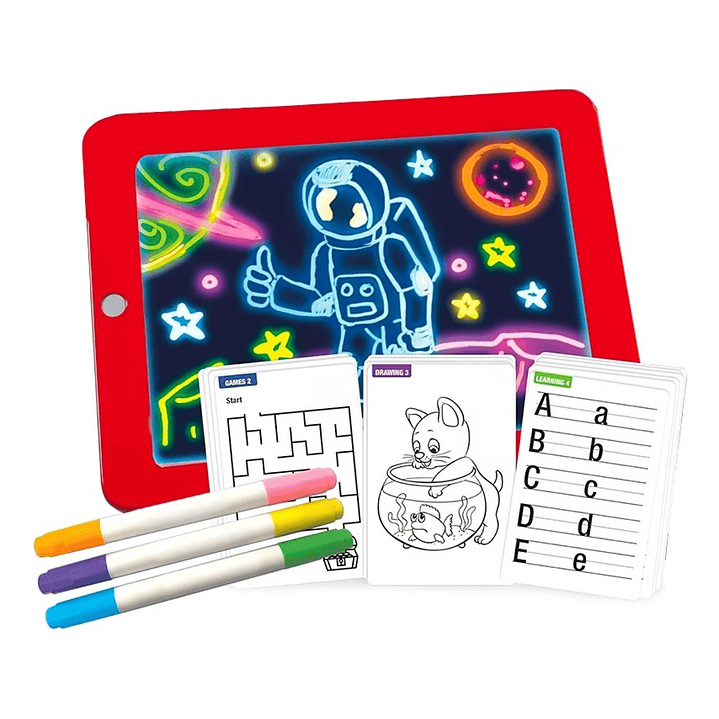 Pizarrón Mágico Deluxe Para Niños Juguete Didáctico 16352 1