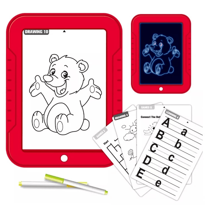 Pizarrón Mágico Deluxe Para Niños Juguete Didáctico 16352 2