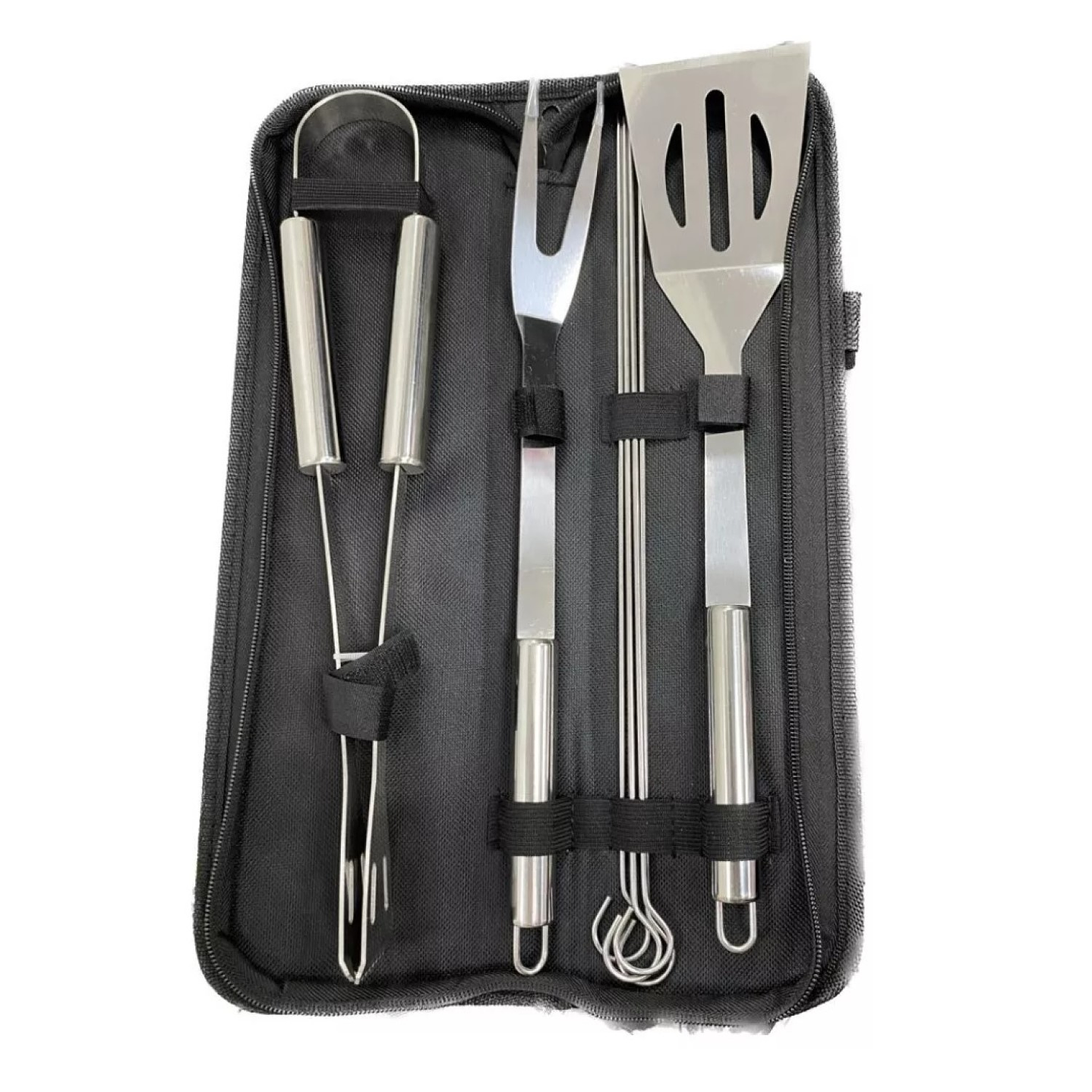 Set Parrillero Portátil 7 piezas con Estuche de Lona 16635 2