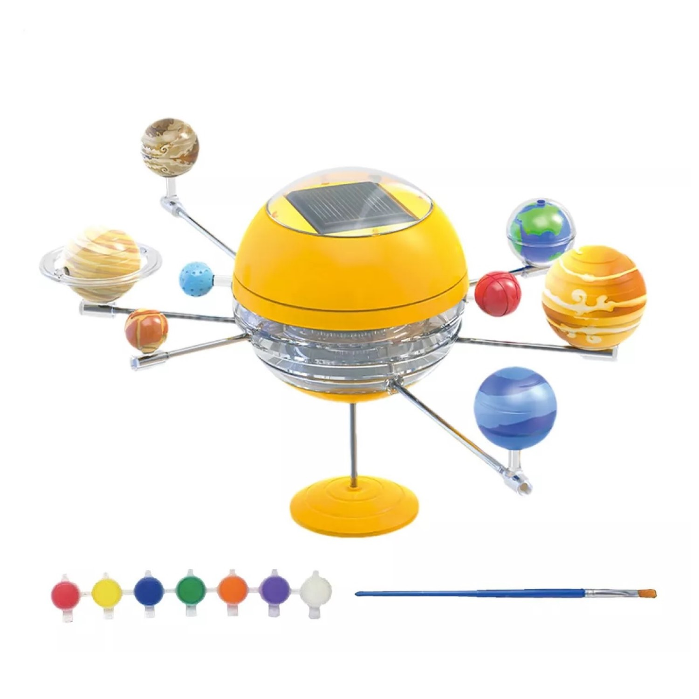 Kit Juego Armar y Pintar Sistema Solar Energía Solar 55632 1