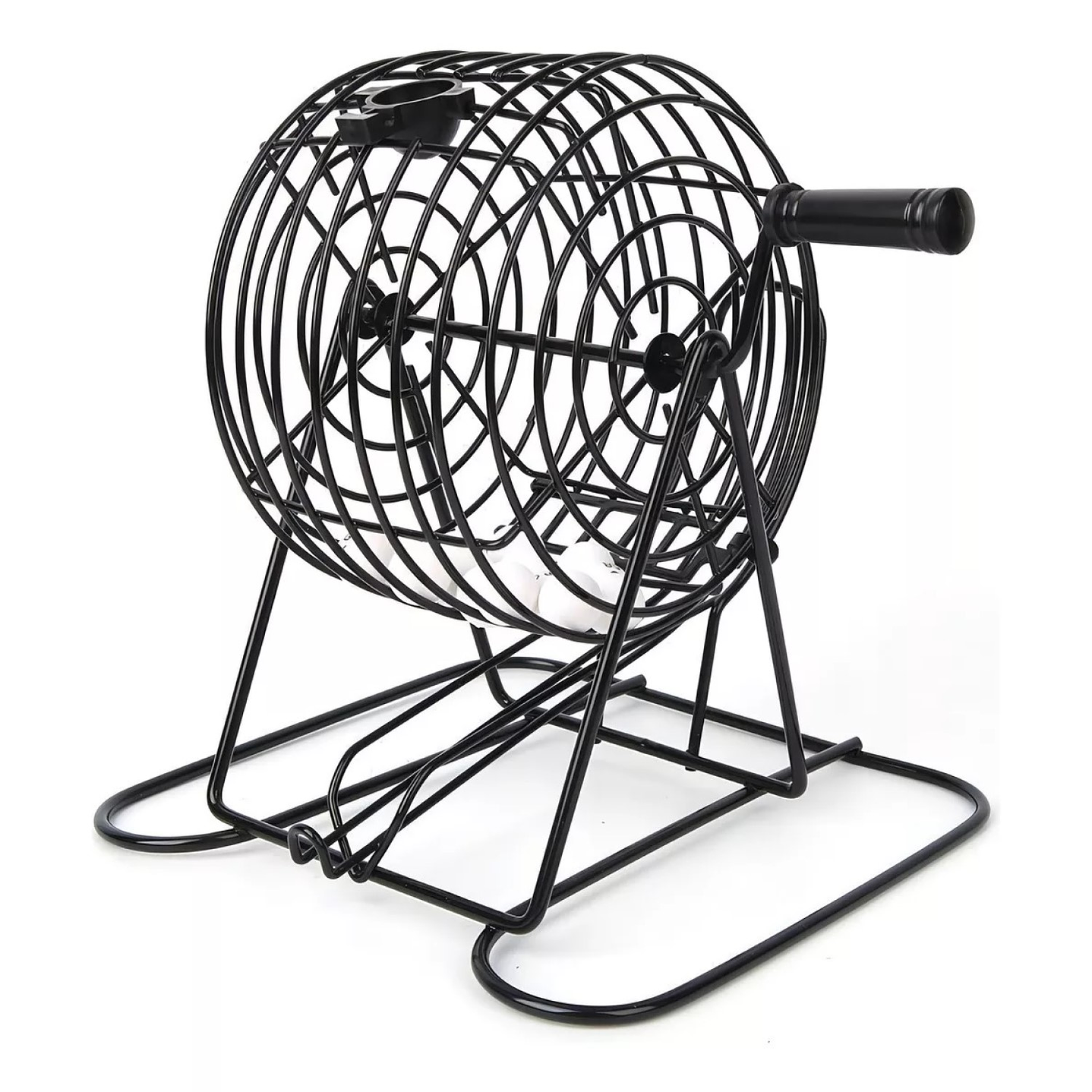 Juego de Bingo Profesional con Tómbola Metálica 56628 5