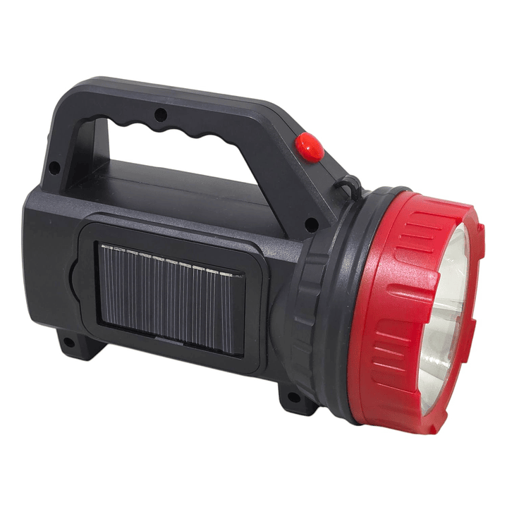 Linterna Recargable Solar 2 en 1 De Mano RC-886 4